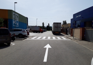 Millora de la senyalitzaci&oacute; al Carrer Empord&agrave;, pol&iacute;gon Congost
