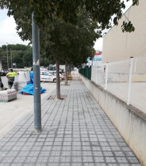 Arranjament de voreres al pol&iacute;gon Cal Gordi Cal Catal&agrave;